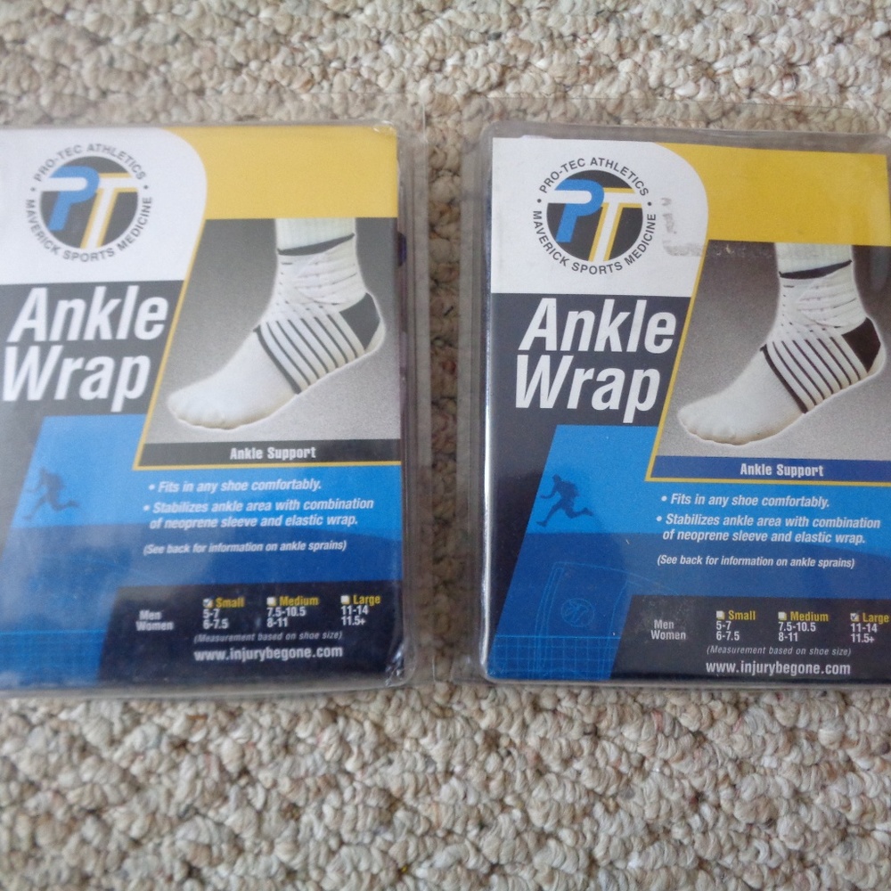 New Pro-Tec Ankle Wrap - Ankle Support